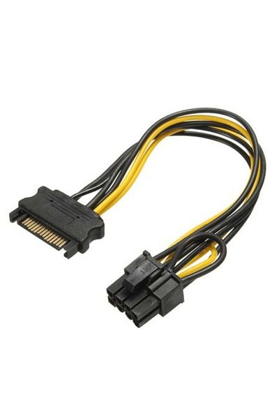 HOPE R SATA 15pin to PCIEx 8pin power cable, length 20cm, HOPE R