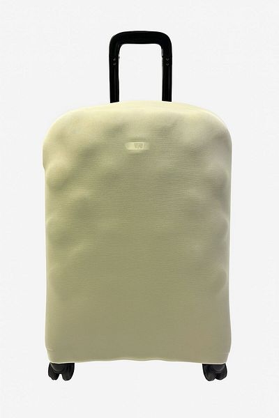 STONCS Beige Mesh Suitcase Suitcase Protective Flexible Case