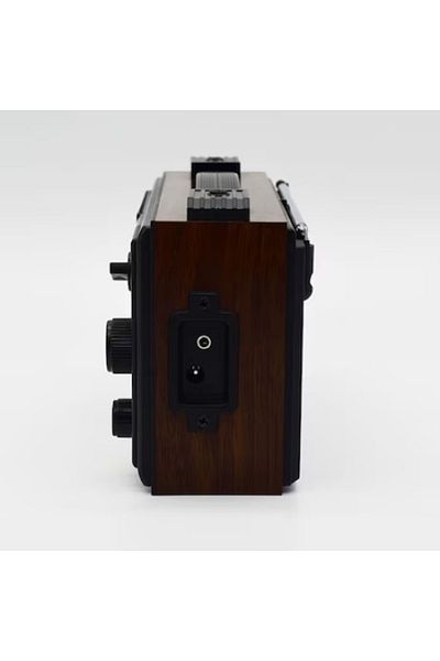 FOXMAG24 Radio, portable, battery or mains powered, with 11 frequency bands, retro model