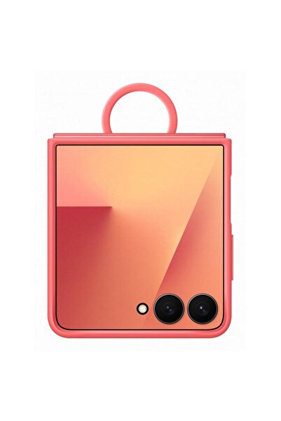 Samsung Ring Case EF-PF766TREGWW for Galaxy Z Flip7, Silicone (Red)