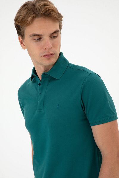 U.S. Polo Assn. Men's Dark Green Basic T-Shirt 50306015-Vr101