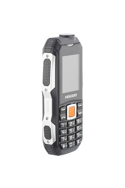 FOXMAG24 Military Phone F8, Dual SIM, 3800 mAh, FM radio, Bluetooth, Flashlight, Black-Gray