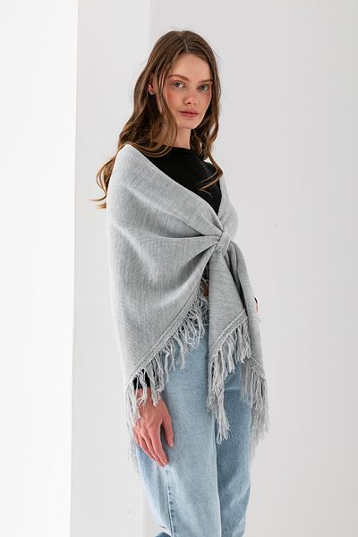 T Crazy T-Crazy Tassel Glittering Triangle Shoulder Wrap, Fashionable and Practical Knitwear Knitted Accessory, Triangle Draping Shoulder Wrap