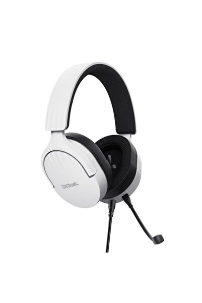 Trust Căști de gaming GXT 489 Fayzo, mufă jack de 3,5 mm, microfon, alb
