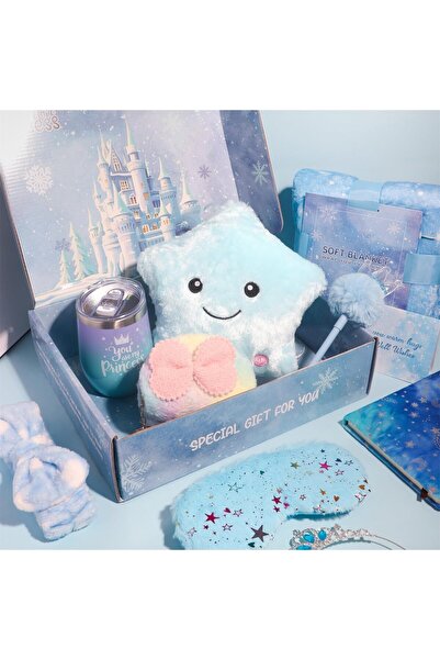 COOYA Beauenty Ice Star Toys for Girls Age 6-10,Star Gift Box Set for Girls, Gifts with Blanket Eye Mask