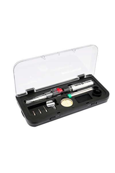 yato Set de lipit cu gaz și accesorii, YT-36706, putere 70 W