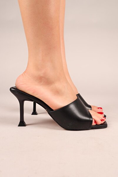 Birikon Landau Flat Heeled Slippers Black