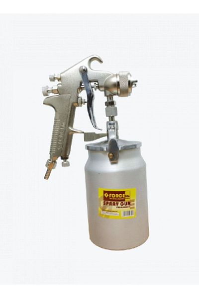 Force Professional Air Pressure Paint Sprayer Silver 1000ml