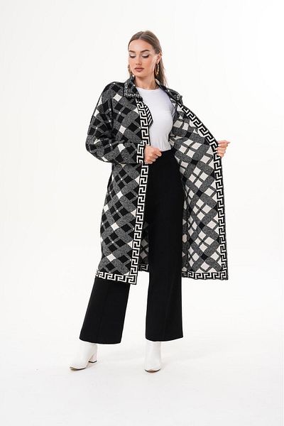 badibadii Booklet Coat Wool Oversize Women's Daily Use Winter New Season