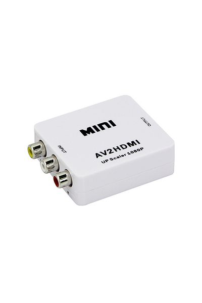 HOPE R Mini convertor AV(RCA) to HDMI, 1080p, video and audio stereo, HOPE R