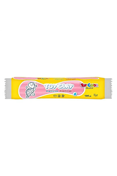 Toy Color عجينة بلاستيلين غير قابلة للجفاف وخالية من الغلوتين 500 جرام وردي 1...