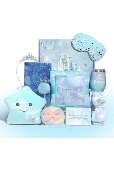 COOYA Beauenty Ice Star Toys for Girls Age 6-10,Star Gift Box Set for Girls, Gifts with Blanket Eye Mask