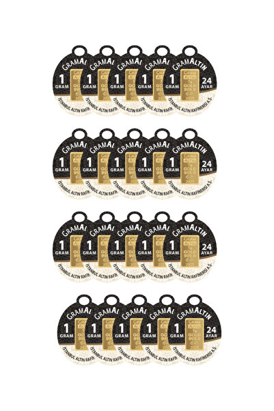 İar 20 GRAM 24 AYAR GRAMALTIN ( 1gr x 20 Adet )