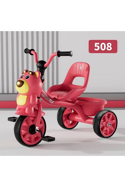 Toybox Kids Tricycle With Basket, Music and Lights for 2-5 Years