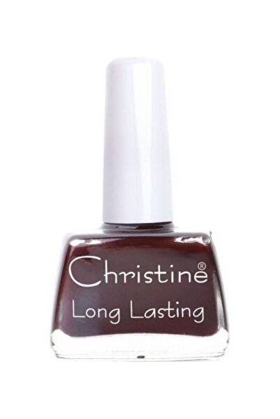 Christine طلاء أظافر بني يدوم طويلاً