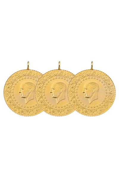 Darphane 3 Adet Eski Tarihli Tam Altın