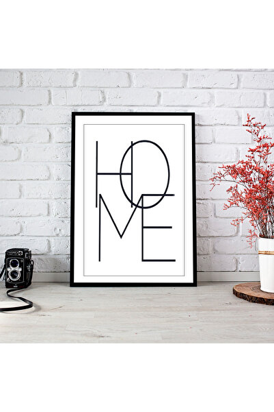 woodsia Tablou cu poster din lemn MDF cu aspect de cadru dintr-o singură buca...