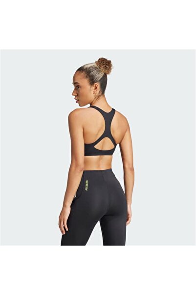 adidas Powerreact Train Medium-Support 3-Stripes Sports Bra