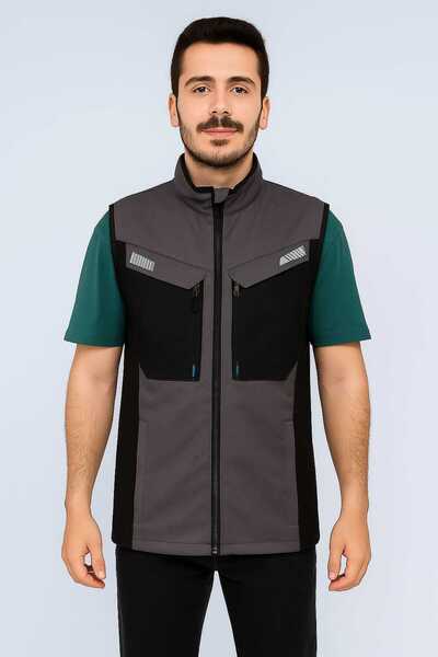 Selçuklu Plus Lion Gabardine Work Vest – Durable, Water Resistant, Breathable...