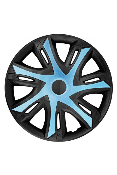 Autohelix MSA Set de 4 capace de alimentare Azure-Negru R16
