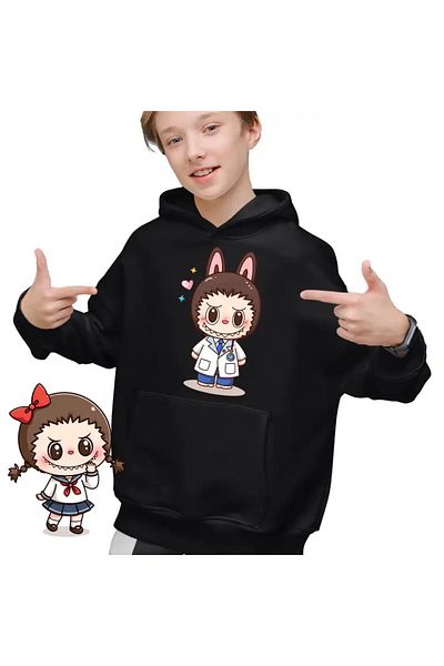 OEM Children's Hoodie Boys Labubu Doctor