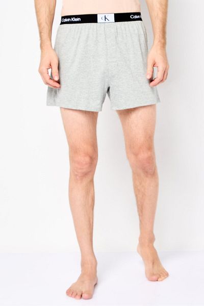 Calvin Klein Men Brand Logo Boxer, Grey