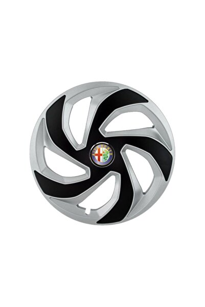 Autohelix MSA Set de 4 capace roți Lama dublu cromate R14 pentru gama auto Al...