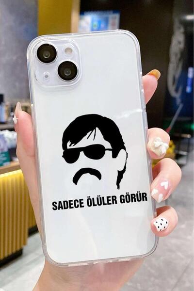 3GEN CASE İphone 15 Uyumlu Türk Sembolleri Desenli Şeffaf Lüx Silikon Kılıf