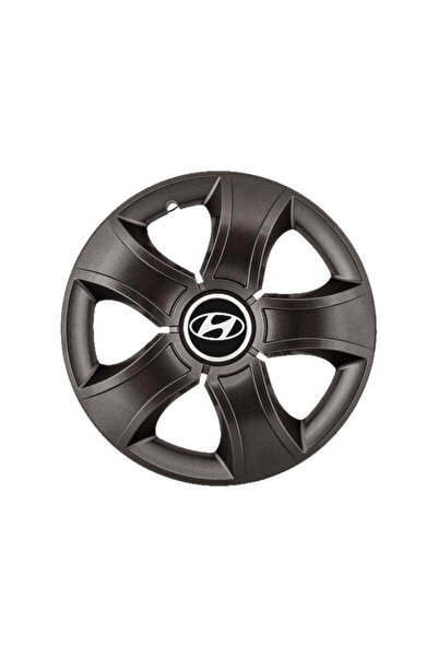 Autohelix MSA Set de 4 capace de jantă Bis Black R14 pentru gama auto Hyundai
