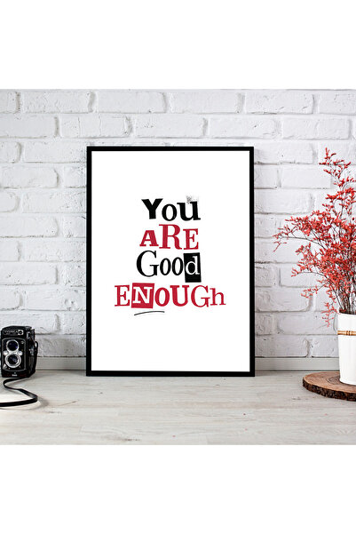 woodsia Tablou cu poster din lemn MDF cu aspect de cadru dintr-o singură buca...