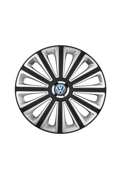 Autohelix MSA Set de 4 capace pentru roți Trend R15 pentru gama Volkswagen Tr...