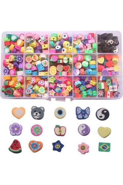 Arabest DIY Cartoon And Fruit Bead Set