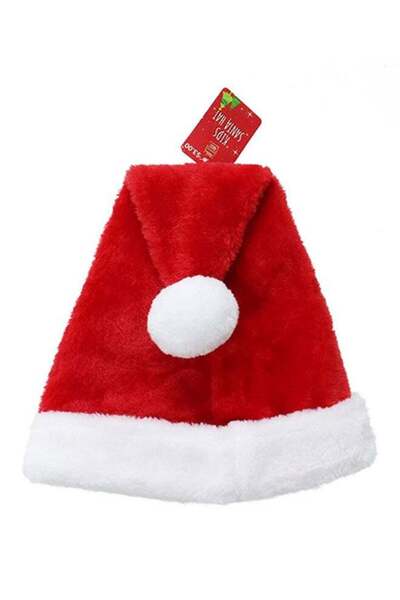 Raffine قبعة سانتا كلوز لحفلة عيد الميلاد