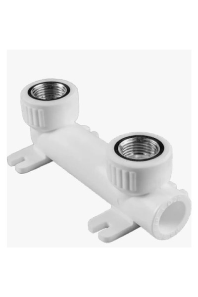 Egeyıldız Ege Yıldız Beyaz Çiftli Batarya Bağlantısı (duş )  20mm