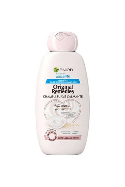 Garnier Nourishing Shampoo with Oat Flakes, Garnier, Original Remedies, 600 ml