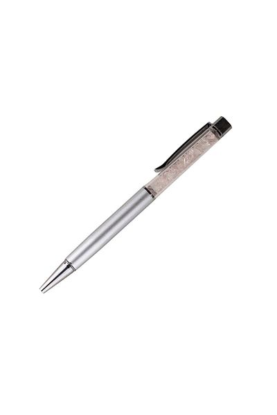 Zeynep Büyükbay Pink Quartz Natural Stone Ballpoint Pen