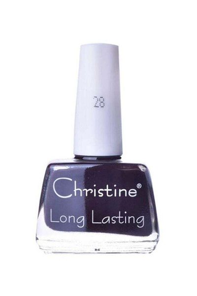 Christine Long Lasting Nail Polish Black
