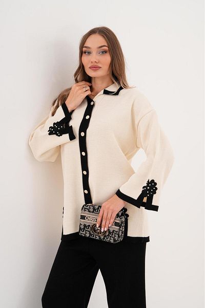badibadii Women's Winter Thick Double Suit Knitwear Suit