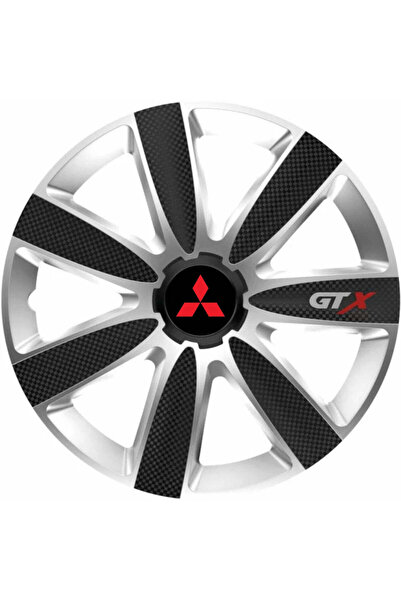 Autohelix MSA Set de 4 capace pentru jante GTX Carbon Gri-Negru R15, pentru M...