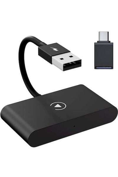 Rqiurpn Rqiurpn Wireless CarPlay Adapter, Bluetooth & WiFi 5GHz, for cars with Android Auto via cable, N