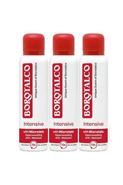 Borotalco : 3 x Antiperspirant spray Intensive, 150 ml
