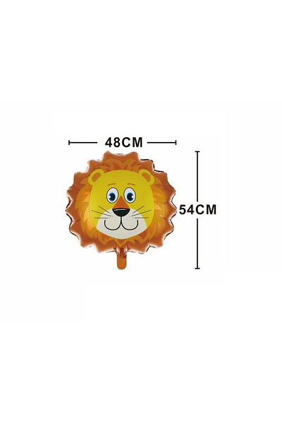 SDX Market Lion foil balloon, 48 cm x 54cm
