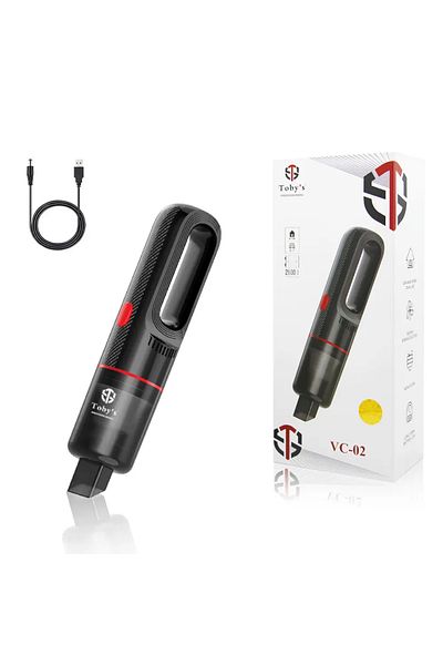 TOBYS Handheld Car & Home Vacuum – 3500 Pa Strong Suction, Portable, USB Rechargeable