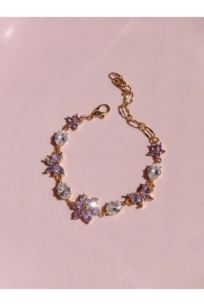Reorah Collection Bow Garden Shine Bracelet