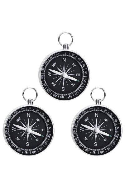 Skygo Mini Stainless Aluminum Compass G44-2B Silver