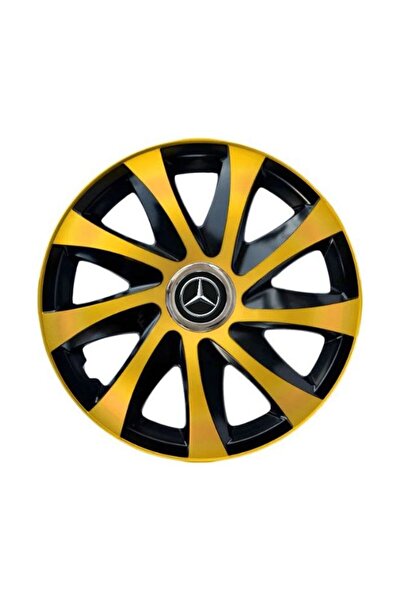 Autohelix MSA Set de 4 capace de jantă Drift extra gold R15 pentru gama de ma...