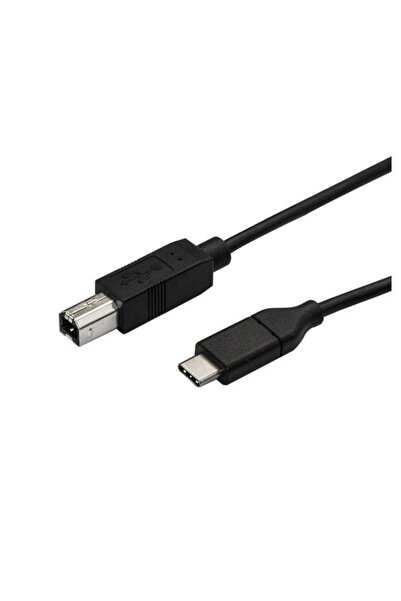 startech Cablu USB2CB3M, USB-C, USB-B, 3m (Black)