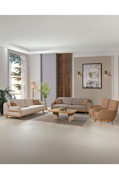 Velura Home & Living Focus Yataklı Koltuk Takımı & Oturma Grubu (3+3+1+1)