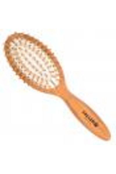 Keller Bamboo small hairbrush with hornbeam wooden bristles