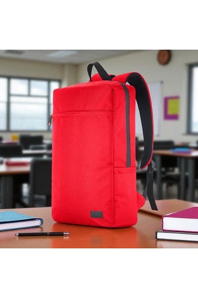 Classone Mila Pr-Ek102 15.6' Waterproof Fabric Zipper School Backpack